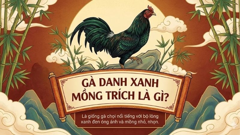 Gà danh xanh mồng trích là gì – Đặc điểm và giá trị của giống gà này 9 ga-danh-xanh-mong-trich-la-gi