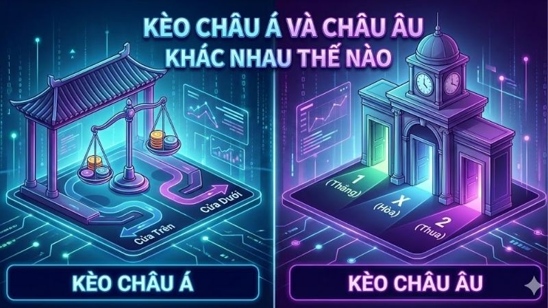 Kèo Châu Á và Châu Âu khác nhau thế nào 9 keo-chau-a-va-chau-au-khac-nhau-the-nao