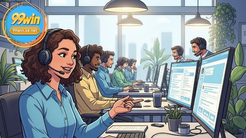 Liên hệ với chúng tôi - Hỗ trợ tuyệt vời từ 99WIN 3 Hướng dẫn liên hệ với 99WIN